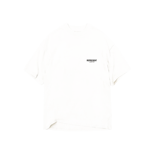 Represent Owner's Club T-Shirt Flat White/Black