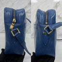Louis Vuitton Blue Epi Trocadero Shoulder