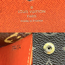 Louis Vuitton Orange Monogram Emilie Wallet | Pre-Loved