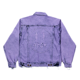 drew house Purple Secret Trucker Denim Jacket - True to Sole