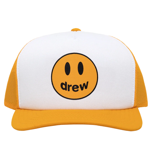 drew house mascot trucker hat white  - True to Sole-1