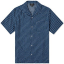 A.P.C. Lloyd Short-Sleeve Shirt Dark Blue