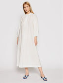Max Mara Beachwear Ebrid Dress White