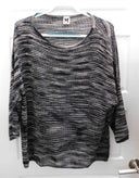 M Missoni Knit Top Black / Grey Mélange