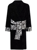 Philipp Plein New Baroque Bathrobe Black