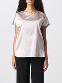 Pinko Stretch-Satin Top Champagne