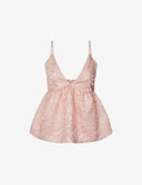 Rabens Saloner Alaska Jacquard Taffeta Cami Top Blush