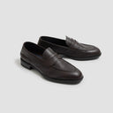 Di Bianco Miseno Penny Loafer Dark Brown