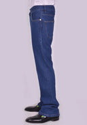 Ernest W. Baker Wide-Leg Flare Jeans Blue