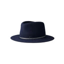 Maison Michel André Rollable Water-Repellent Fedora Navy