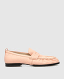 Tod's Leather Penny Loafers Light Pink