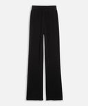 Maison Ullens Wide-Leg Knit Pants Black