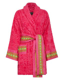 Philipp Plein Logo Bathrobe Pink