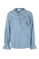 Hofmann Copenhagen Ella Top Denim Blue