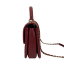 Chanel Wine Red Lambskin Trendy CC