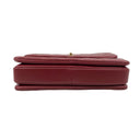 Chanel Wine Red Lambskin Trendy CC