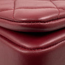 Chanel Wine Red Lambskin Trendy CC