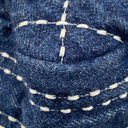 Chanel Navy Denim Classic Flap Chain Shoulder