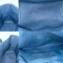 Coach Blue Canvas Cm183 Canvas Mini Tote Shoulder Xmas