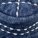 Chanel Navy Denim Classic Flap Chain Shoulder