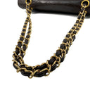 Chanel Dark Brown Calfskin Classic Flap 11.12 Double Flap Shoulder