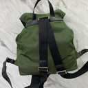 Prada Green Nylon Backpack Drawstring | Pre-Loved