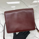 Cartier Red Leather Must De Cartier Shoulder Flap Bag | Pre-Loved