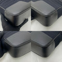 Rimowa Leather Canvas Business Briefcase Black W/initials