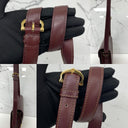 Cartier Red Leather Must De Cartier Shoulder Flap Bag | Pre-Loved
