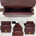 Cartier Red Leather Must De Cartier Shoulder Flap Bag | Pre-Loved