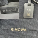 Rimowa Leather Canvas Business Briefcase Black W/initials