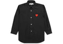 Comme des Garçons PLAY Red Heart Shirt Black (Kids)