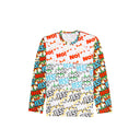 Comme des Garçons SHIRT YES/NO Comic Print Long Sleeve Multi