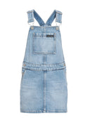 Calvin Klein Jeans Denim Dungaree Dress Light Blue (Kids)