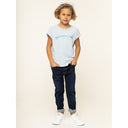 Calvin Klein Jeans Logo Loose Fit Tee Light Blue (Kids)