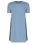 Calvin Klein Jeans Star Tape Denim Dress Light Blue (Kids)