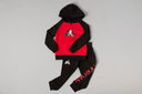 Jordan Jumpman Classics Hoodie & Jogger Set Gym Red/Black (Kids)
