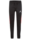 Jordan Side Stripe Jogger Pants Black/Red (Kids)
