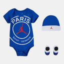 Jordan x Paris Saint-Germain 3-Piece Set Blue (Baby)