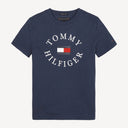 Tommy Hilfiger Essential Logo T-Shirt Navy (Kids)