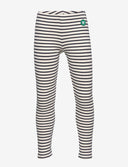 Double A by Wood Wood Striped Leggings Navy / Off-White (Kids)
