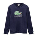 Lacoste Crocodile Print Sweatshirt Navy (Kids)