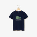Lacoste Crocodile Logo T-Shirt Navy (Kids)