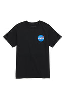 Vans x NASA Logo Tee Black (Kids)