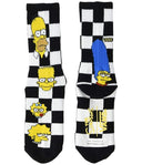 Vans x The Simpsons Checkerboard Crew Socks (Kids)
