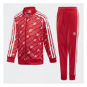 adidas Originals Monogram SST Tracksuit Red (Kids)