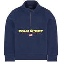 Polo Ralph Lauren Polo Sport Fleece Quarter-Zip Sweatshirt Navy (Kids)