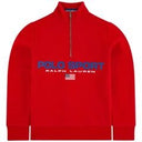 Polo Ralph Lauren Polo Sport Quarter-Zip Sweatshirt Red (Kids)
