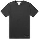 Comme des Garçons SHIRT Hem Logo T-Shirt Black