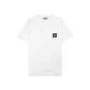 Stone Island Junior Compass Patch T-Shirt White (Kids)